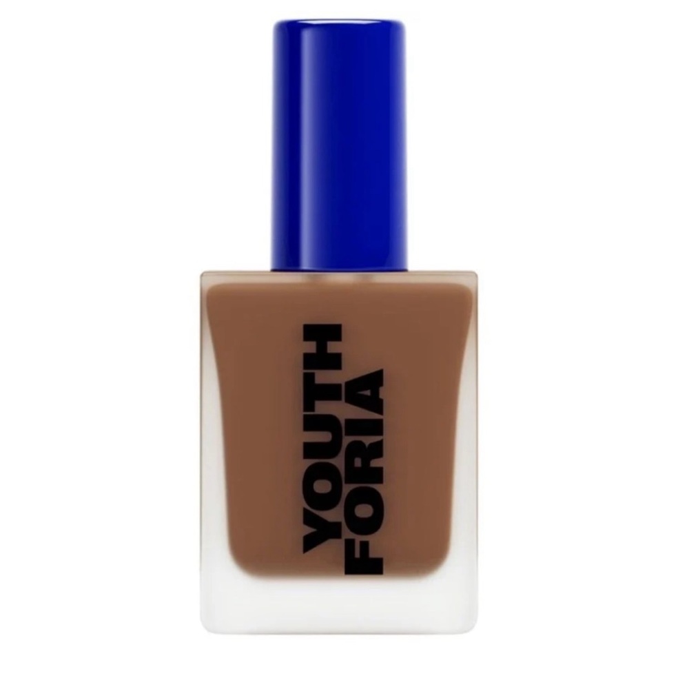 Youthforia Brown Nail Polish with Blue Cap